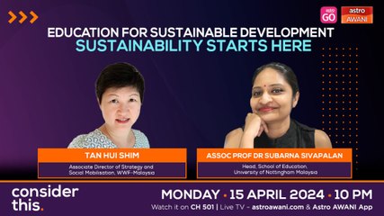 Consider This: Sustainable Education (Part 1) — ESD, Education for Sustainable Development