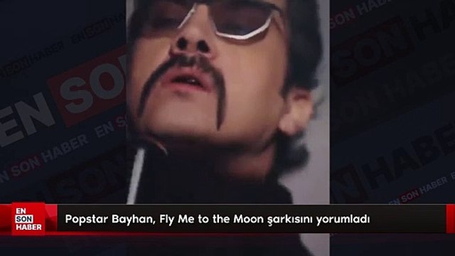 Popstar Bayhan, Fly Me to the Moon şarkısını yorumladı