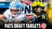 Alex Barth discusses draft targets and some listener mocks | Patriots Nation