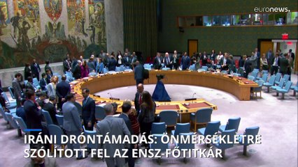 Iráni dróntámadás: önmérsékletre szólított fel az ENSZ főtitkára