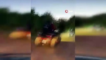 İstanbul'da araç ağaçlık alana uçtu: 3 yaralı