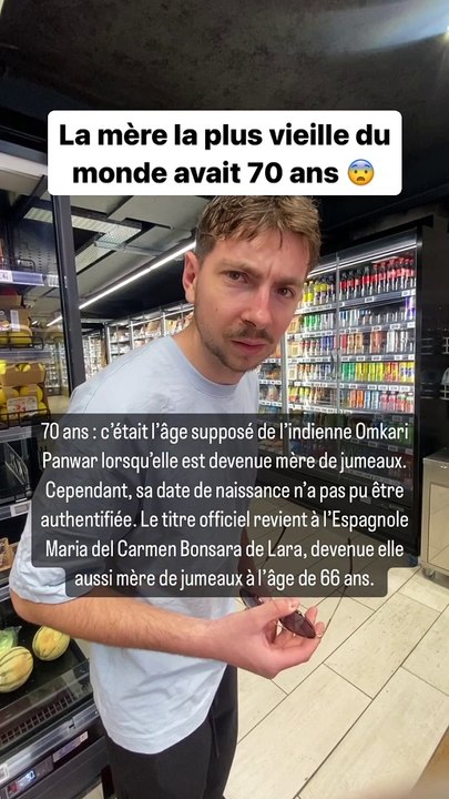 L'âge Choquant de la Maman la Plus Vieille du Monde... (Exclusivité Dailymotion)