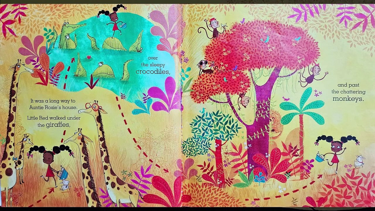 Little Red and the Very Hungry Lion - A Children's Book about Trust