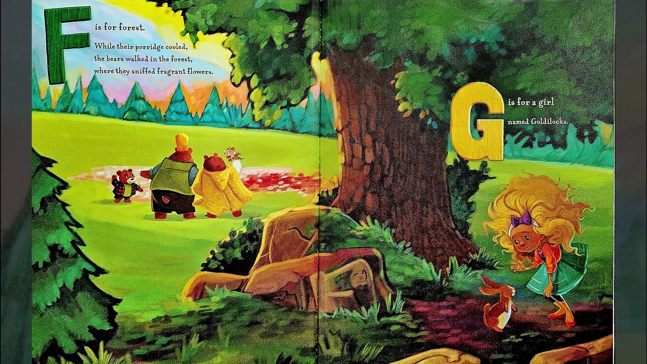 The Three Bears ABC - A Children's Book about the Alphabet