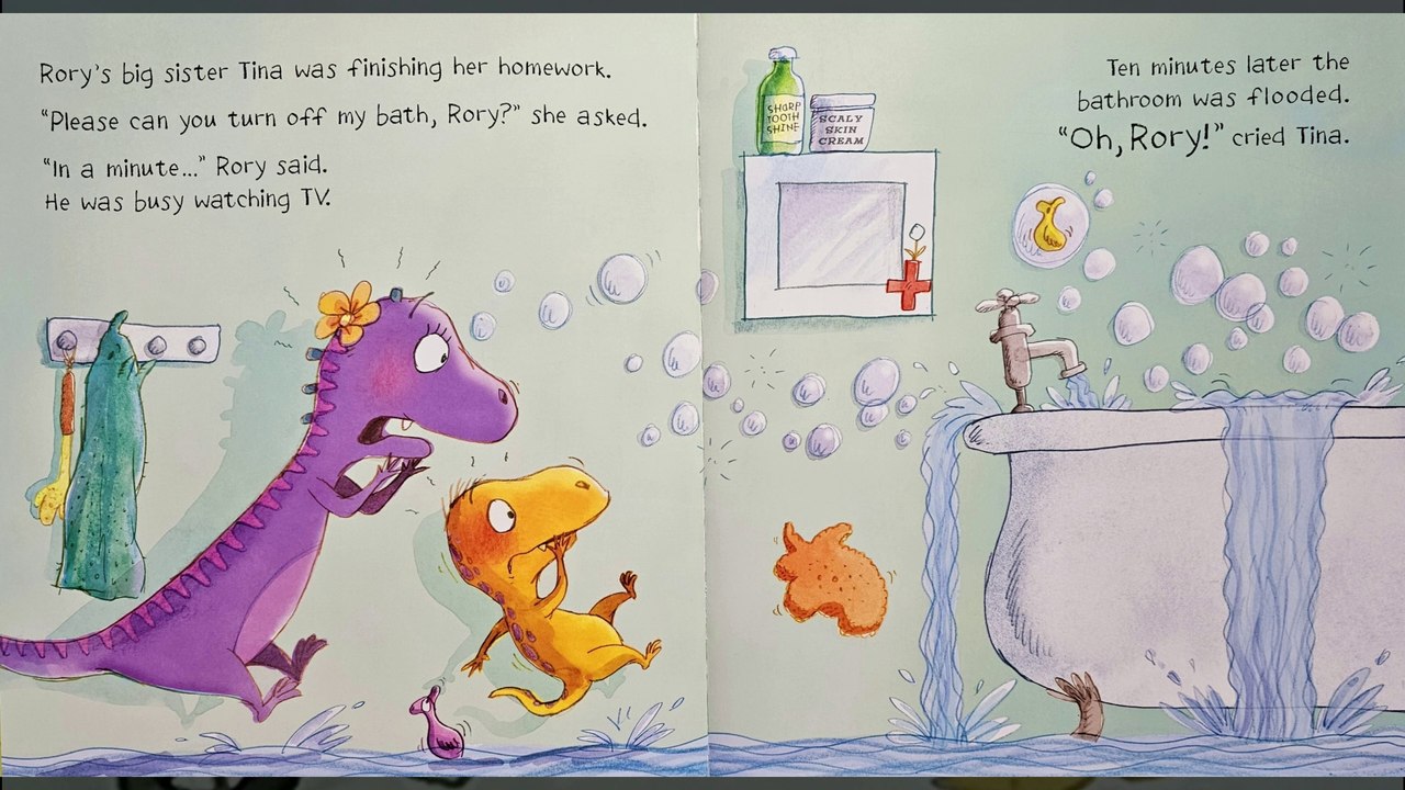 In A Minute Mum - A Children's Book about Procrastination