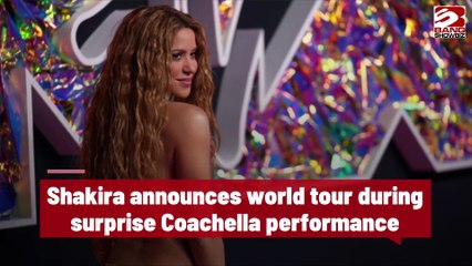 Shakira Stuns Coachella Crowd with World Tour Revelation!