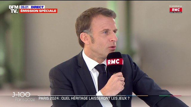 Porter la flamme olympique? Ce n'est pas ma place ni mon rôle , répond Emmanuel Macron