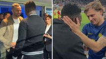 Inter, Onana torna a San Siro: gli abbracci con Handanovic e Barella