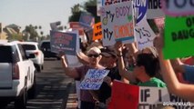 Manifestazione per il diritto all'aborto in Arizona