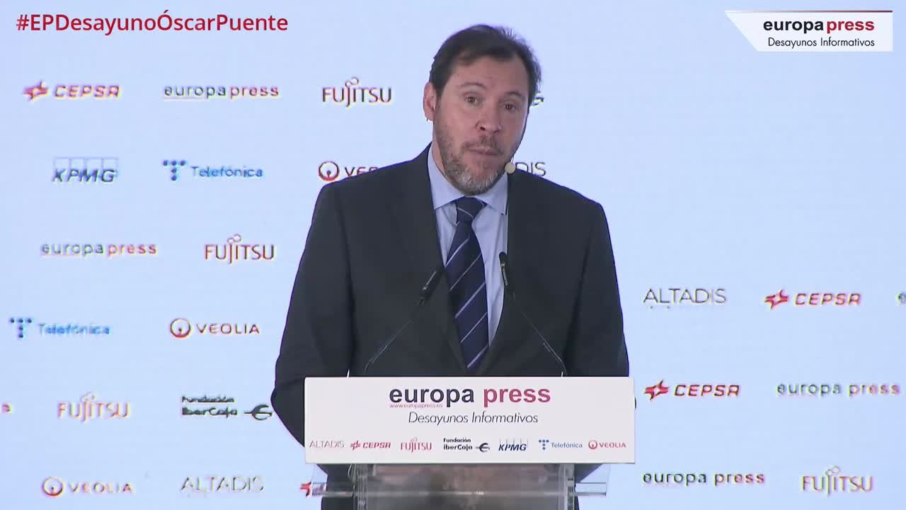 La reflexión de Óscar Puente sobre las infraestructuras y el problema de "decir en cada sitio lo que se quiere oír"