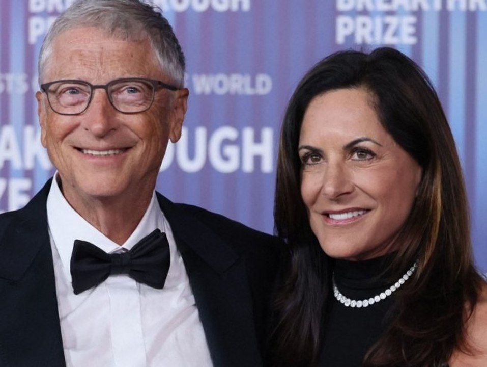 Premiere auf dem roten Teppich: Bill Gates zeigt sich mit Freundin