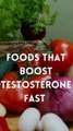 Foods that may naturally boost testosterone levels