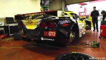 2010 Corvette C6.R ZR1 GT2 Roaring Again! 5.5L V8 Warm Up, Accelerations _ OnBoard!