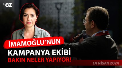 İmamoğlu'nun kampanya ekibi bakın neler yapıyor !