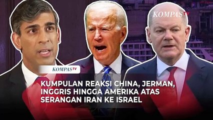 Kumpulan Reaksi China, Jerman, Inggris hingga Amerika atas Serangan Iran ke Israel