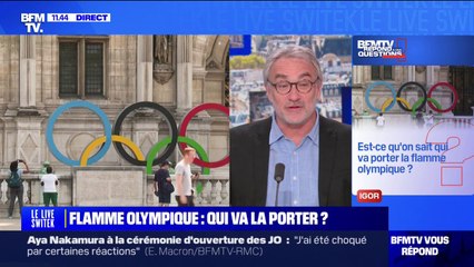 Est-ce qu'on sait qui va porter la flamme olympique ? BFMTV répond à vos questions