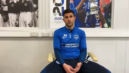 Pompey boss John Mousinho's Barnsley preview