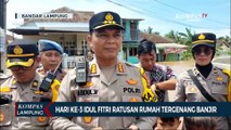 Hari Ketiga Idul Fitri Ratusan Rumah Tergenang Banjir