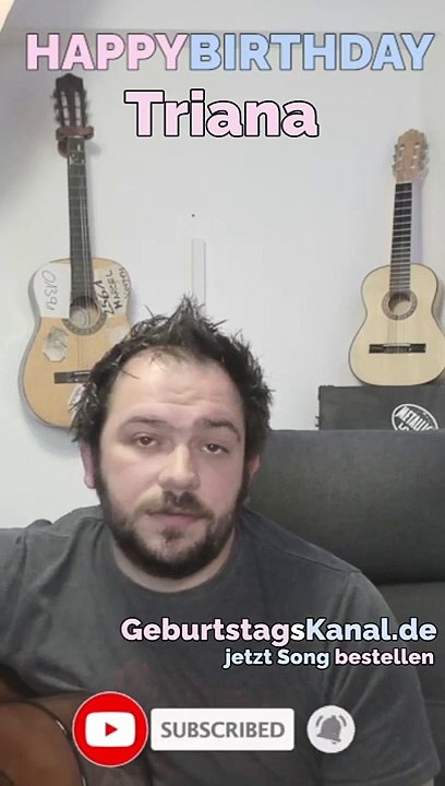 Happy Birthday, Triana! Geburtstagsgrüße an Triana