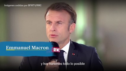 Macron sobre el ataque de Irán a Israel: "Lo hemos condenado y hemos intervenido"