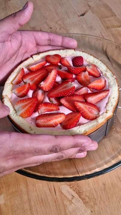 Ma recette de charlotte aux fraises  !