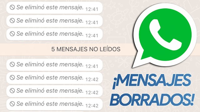 Cómo LEER los MENSAJES BORRADOS de WHATSAPP en 2024!!!