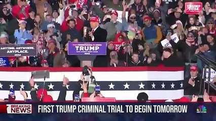 Jury selection set to begin in criminal trial over Trump’s alleged hush money sc