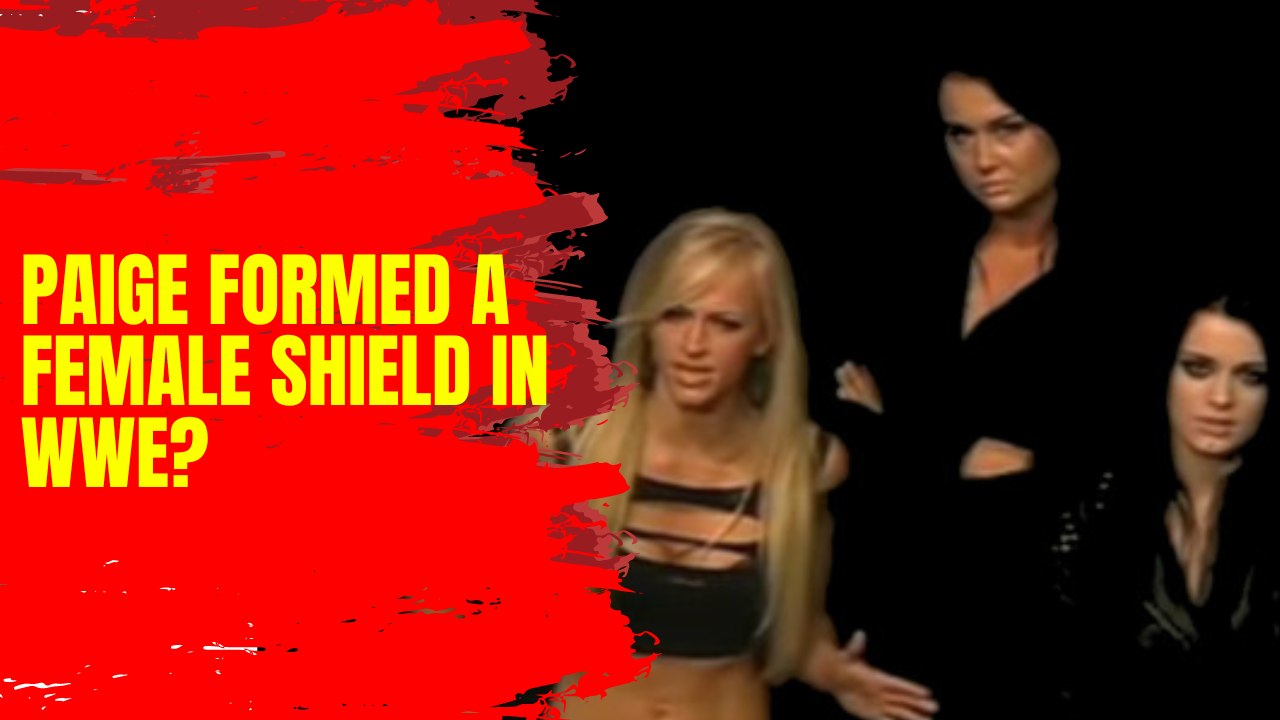 WWE cancelled a female Shield with Paige!