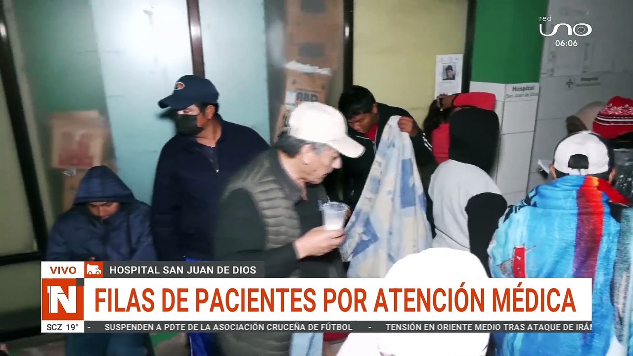 pacientes que dejan de largas filas en hospitales públicos de Santa Cruz