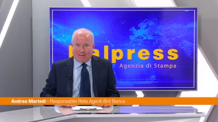 Bnt, Banca. Martedi "Rete giovane e in crescita in tutta Italia"