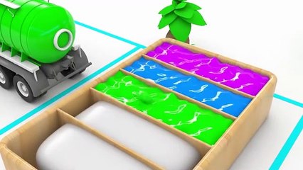 Aprende los colores con los coches_ camiones y pelotas_ los colores con los animales _