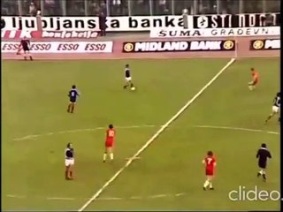 Yugoslavia v Wales European Championships QF 1st Leg 24-04-1976