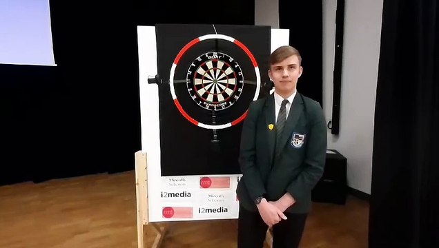 Washington teenager Robert recreates World Darts Championship to raise thousands of pounds for charity