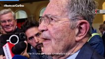 Archiginnasio d'oro a Prodi, il suo dolore per la tragedia di Suviana: video
