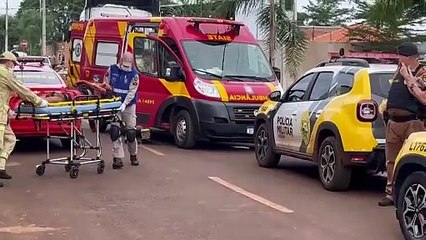 Homem é atropelado e leva tiro na boca em tentativa de homicídio em Foz