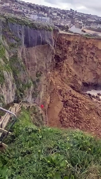 third major cliff collapse at Whipsiderry