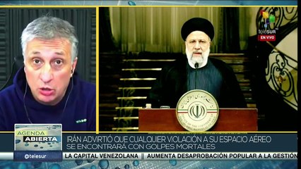 Ramírez: Israel no tiene la capacidad para enfrentar a largo plazo a Irán