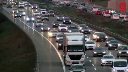 Düzce'den 9 günde 1 milyon 367 bin araç geçti