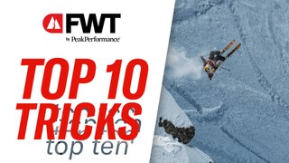 Top 10 Tricks of the 2024 Freeride World Tour