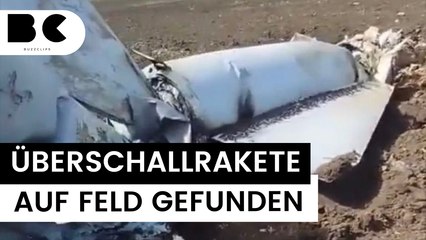 Ukrainer entdeckt gut erhaltene russische Überschallrakete in Donezk 🚀