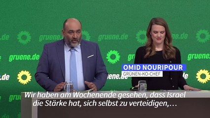 Nouripour: Der Iran spielt mit dem Feuer