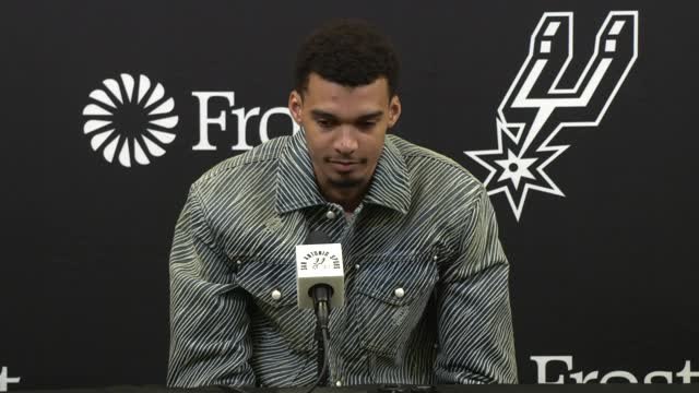 Spurs - Wembanyama : Je me dis que j'aurais dû en faire plus''