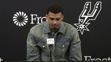 Spurs - Wembanyama : "Je me dis que j'aurais dû en faire plus''