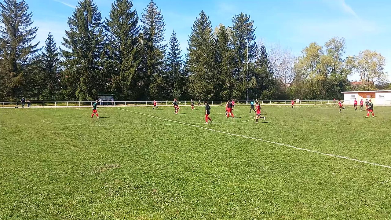 Match U15 samedi 13 avril