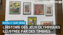 L’histoire des Jeux olympiques illustrée par des timbres dans une exposition à Romilly-sur-Seine