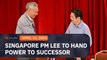 Singapore PM Lee to hand power to successor Wong on May 15