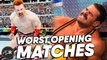 10 Worst WrestleMania Opening Matches EVER | partsFUNknown
