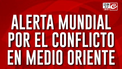 Conflicto en Medio Oriente: habla un argentino en Israel
