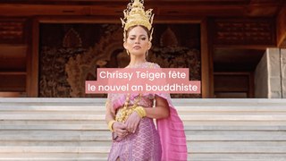Chrissy Teigen et sa petite famille ont fêté le Nouvel An bouddhiste !