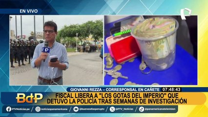 Cañete: iniciarán investigación disciplinaria contra fiscal que liberó a 10 presuntos extorsionadores